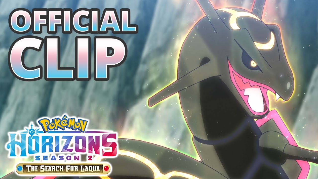 Rising Volt Tacklers vs. black Rayquaza REMATCH 💥 | Pok&eacute;mon Horizons: Season 2 | Official Clip