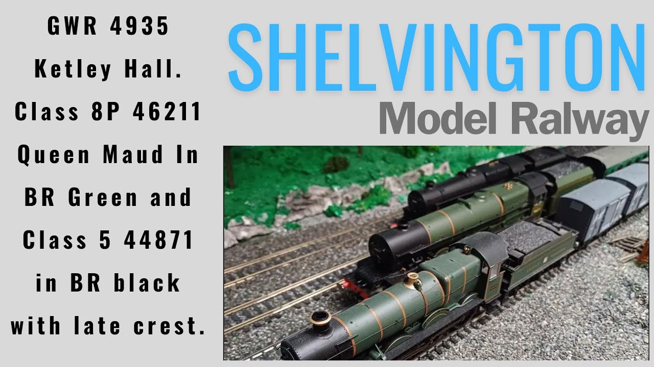 Train Sets in Action! Hornby R1184, R3855 and R2686B at #shelvingtonmodelrailway