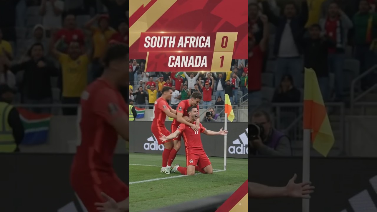 🇨🇦 Canada 1&ndash;0 South Africa 🇿🇦 | FIFA World Cup 2026