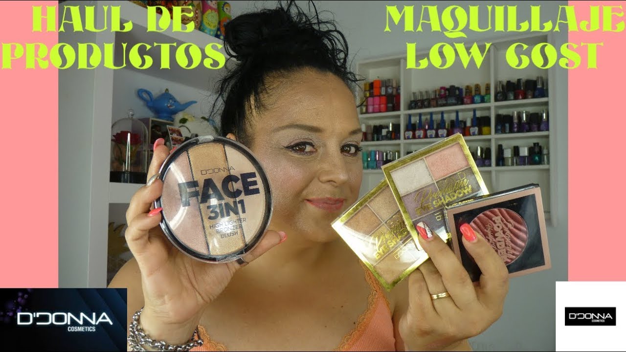 HAUL MAQUILLAJE LOW COST: D' DONA!! 2019.