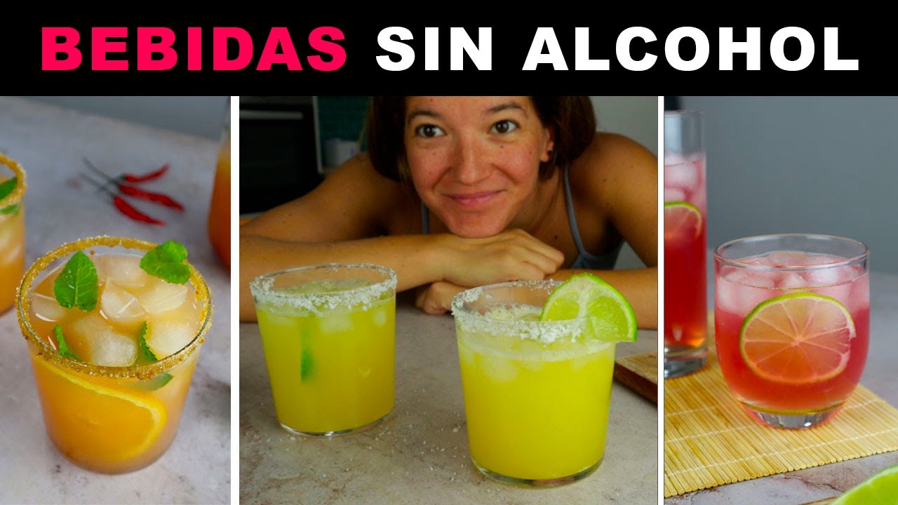 Bebidas refrescantes SIN ALCOHOL (Mocktails)