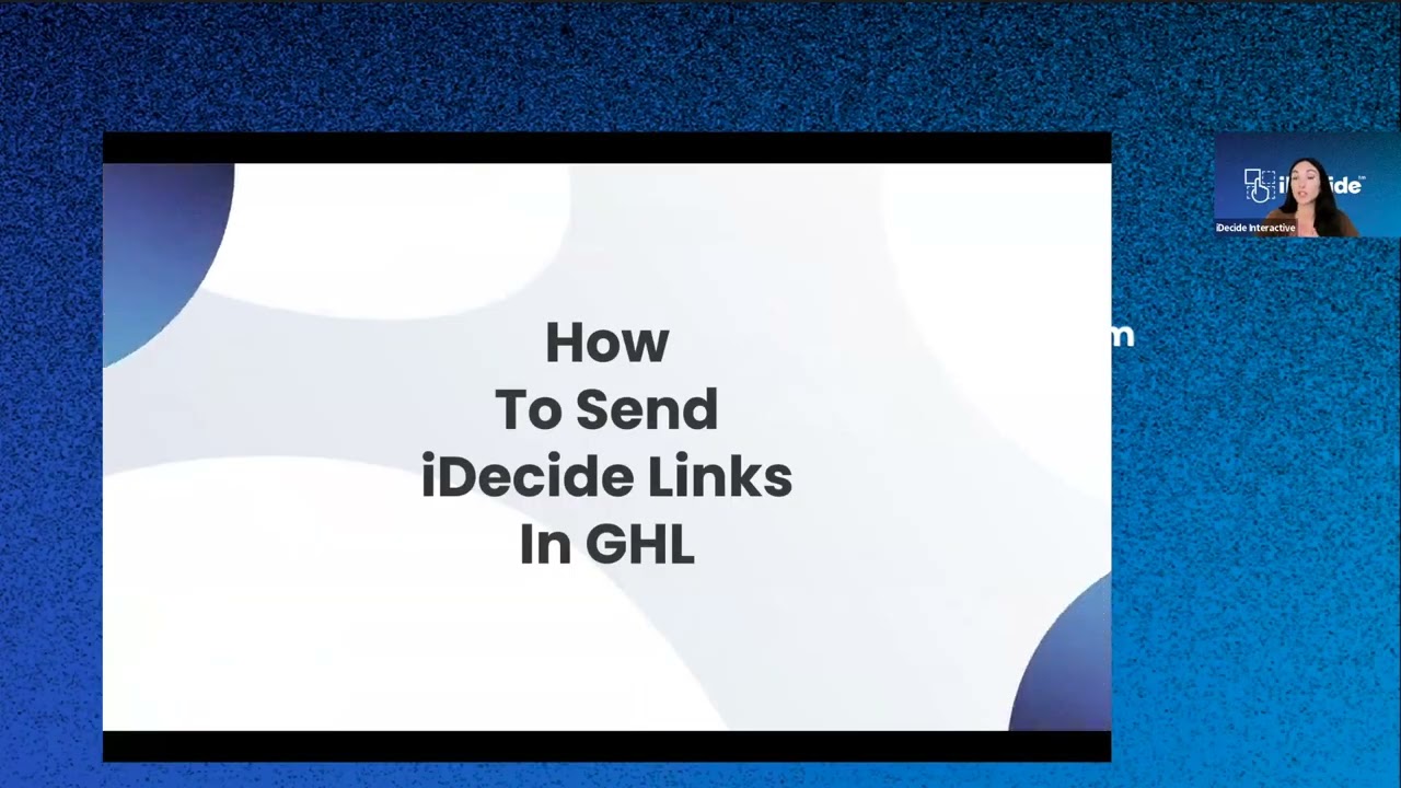 How to Connect iDecide with GoHighLevel | Full Integration Training + Automations Tutorial