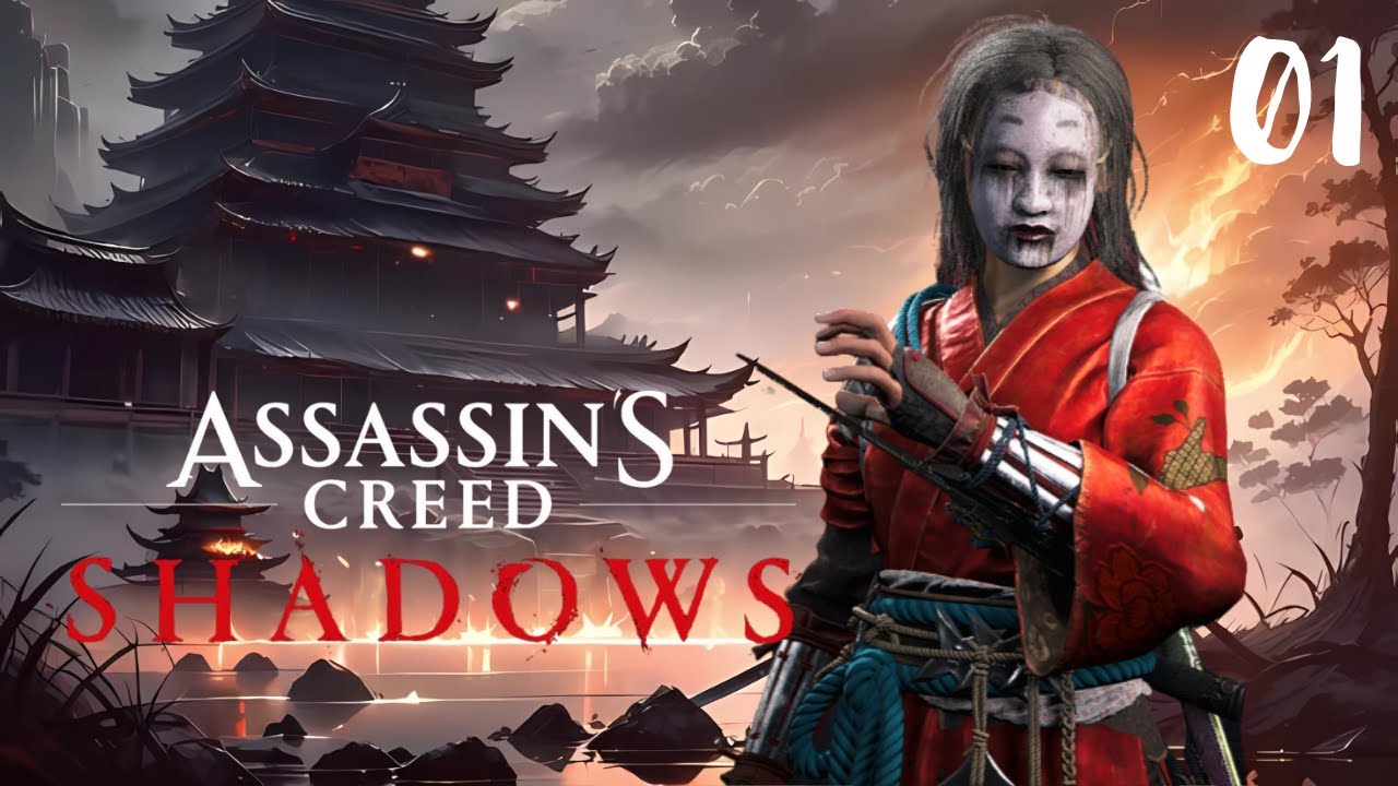 Assassin’s Creed Shadows ( FULL GAMEPLAY)– Episode 1: Naoe Meets Yasuke — First Clash
