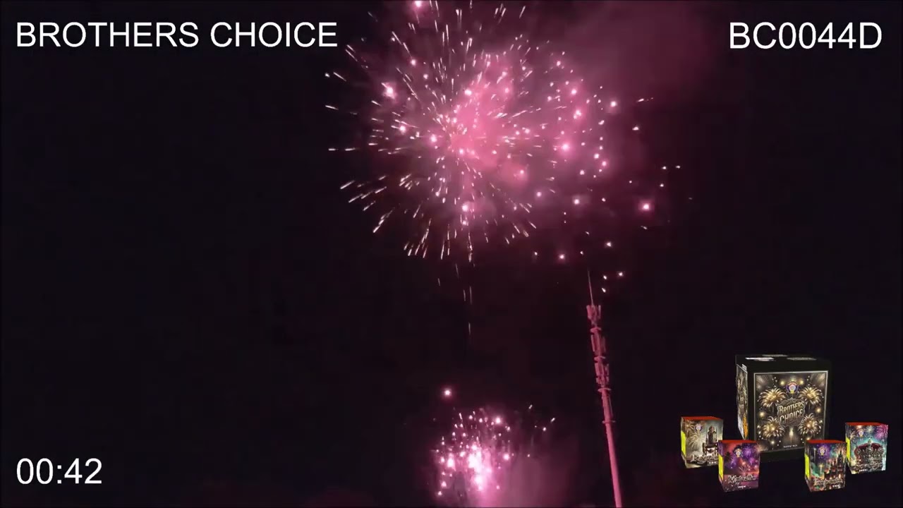 Brothers Choice by Brothers Pyrotechnics @norfolkfireworksltd