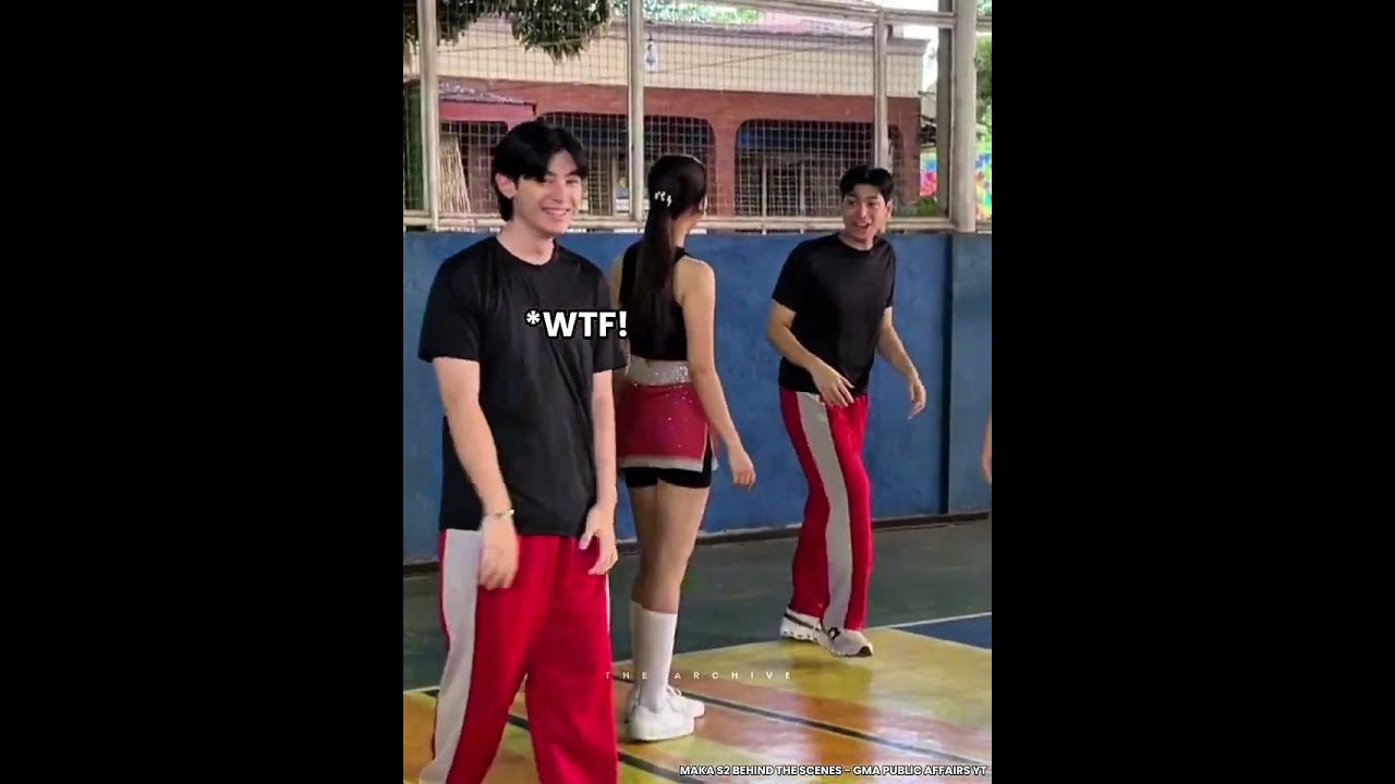 Sean and Chanty funny moment in MAKA BTS #MAKA #makaseason2 #chanty #seanlucas #gmapublicaffairs