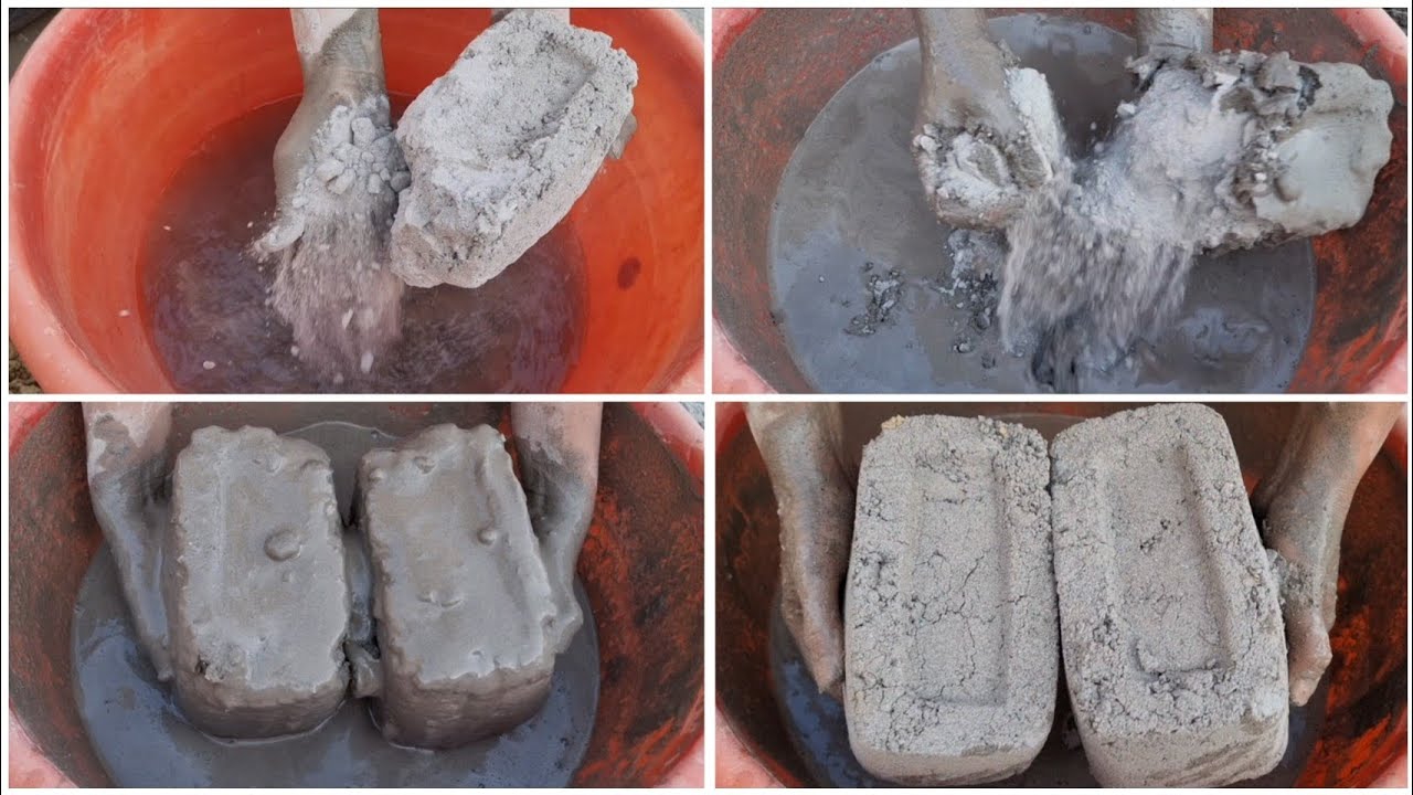 New Video | Slate Pencil Texture Crumbling and Dipping in Water 