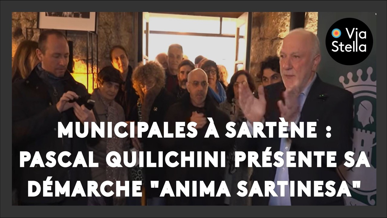 Municipales à Sartène : Pascal Quilichini présente sa démarche 