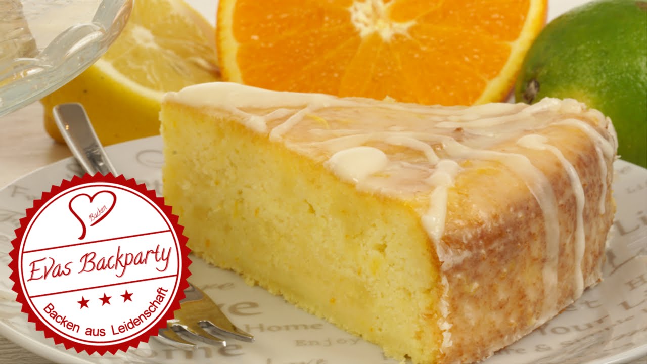 Zitruskuchen, die saftige gebackene Erfrischung / Orangenkuchen / Zitronenkuchen / Evas Backparty