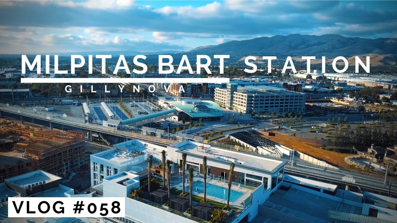 Milpitas BART Station - Drone (4K HD)
