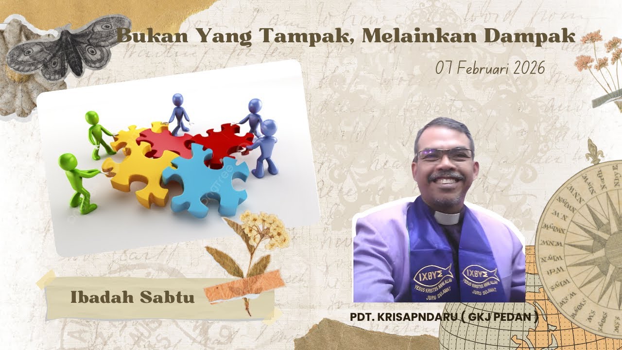 Ibadah Sabtu, 7 Februari 2026