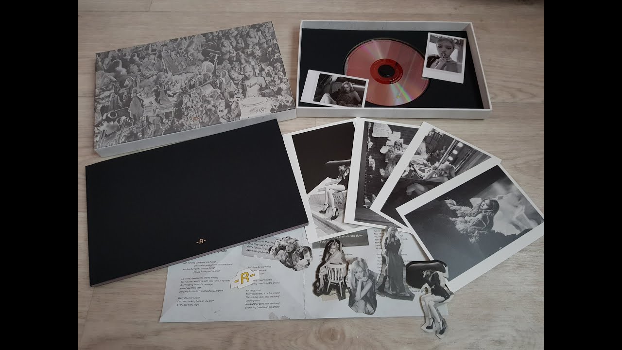 Rose First Single Album - R - (unboxing)