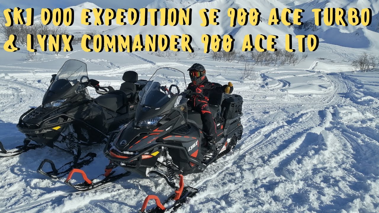 BRP Ski Doo Expedition SE 900 ACE Turbo &  Lynx Commander 900 ACE LTD   Вилючинский водопад Камчатка