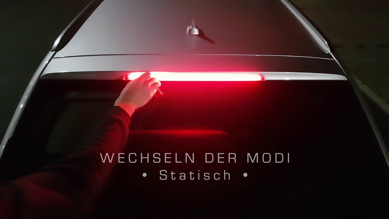 Audi A6 4F - BRAKELIGHT 4F - Dynamisches Drittes Bremslicht, Hochgesetzte Bremsleuchte, LED, Umbau