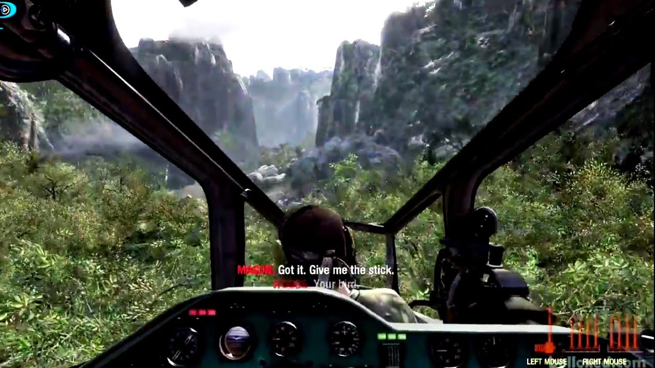 Most Realistic Chopper Mission In Games ! [Amazing Realism of COD Black Ops Payback]