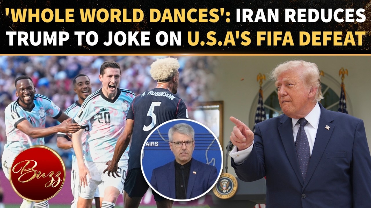 Iran MOCKS Trump After USA's Humiliating FIFA World Cup Exit As Belgium Crushes USMNT 4-1