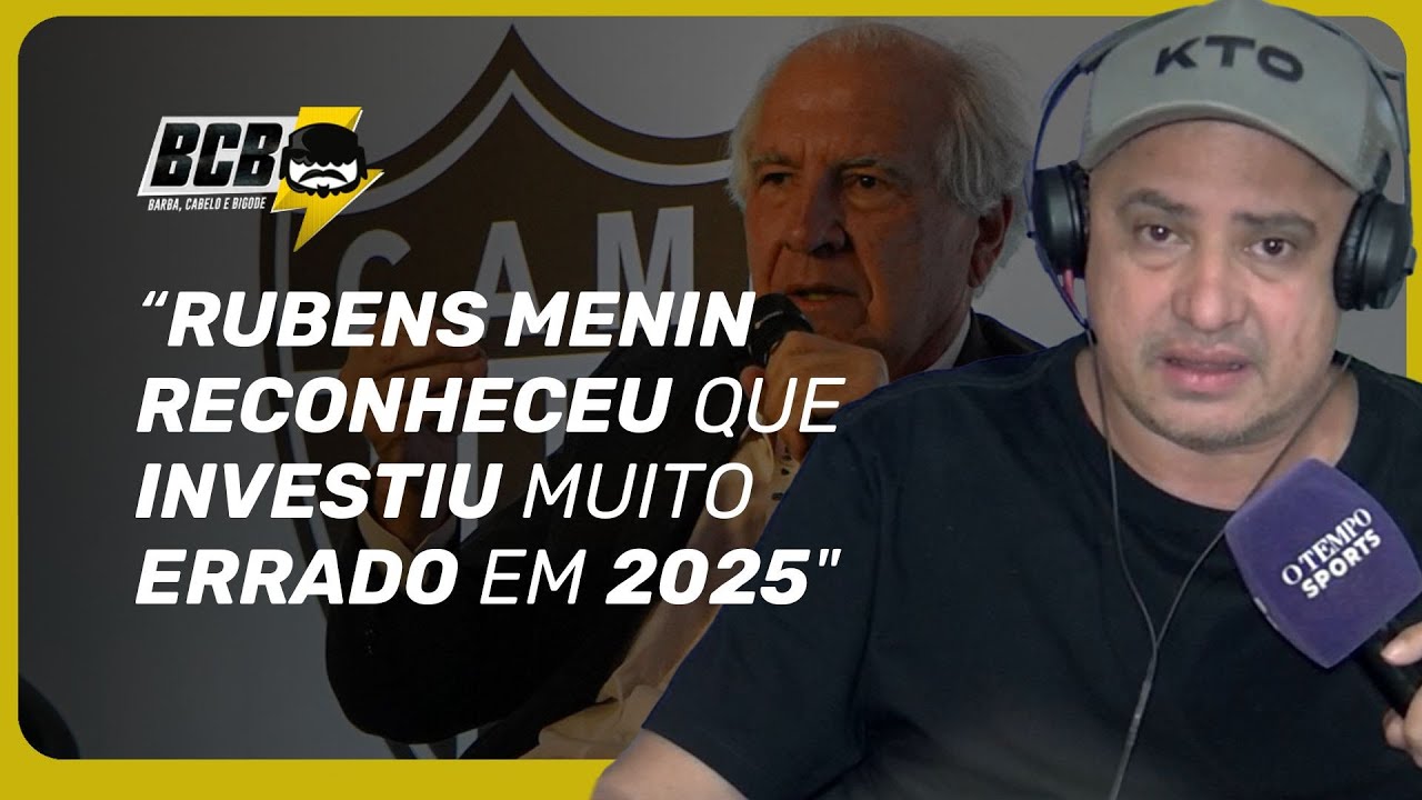 ATLÉTICO: Rubens Menin conversa com imprensa, assume erros e revela planos para 2026 com Sampaoli