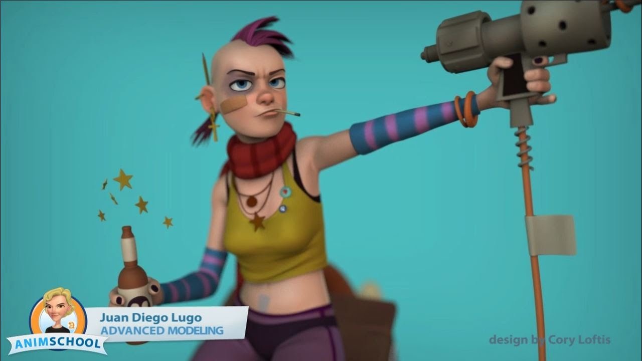 AnimSchool Modeling & Rigging Student Showcase 2015
