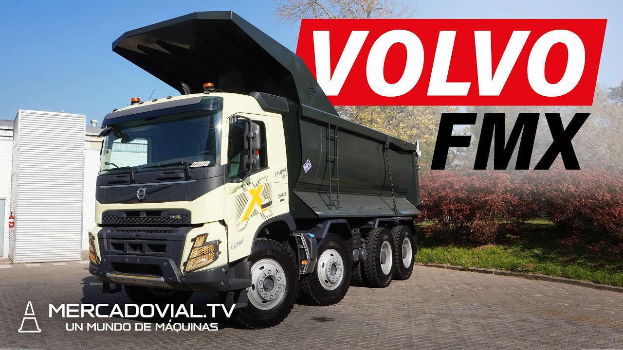 NUEVOS Camiones VOLVO FMX con Caja Volcadora Roquera | VOLVO Trucks Argentina | Mercado Vial TV