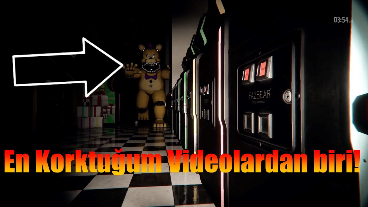 EN ÇIĞLIK ATTIĞIM VİDEO! (Those Nights At Fredbear's New Destiny)