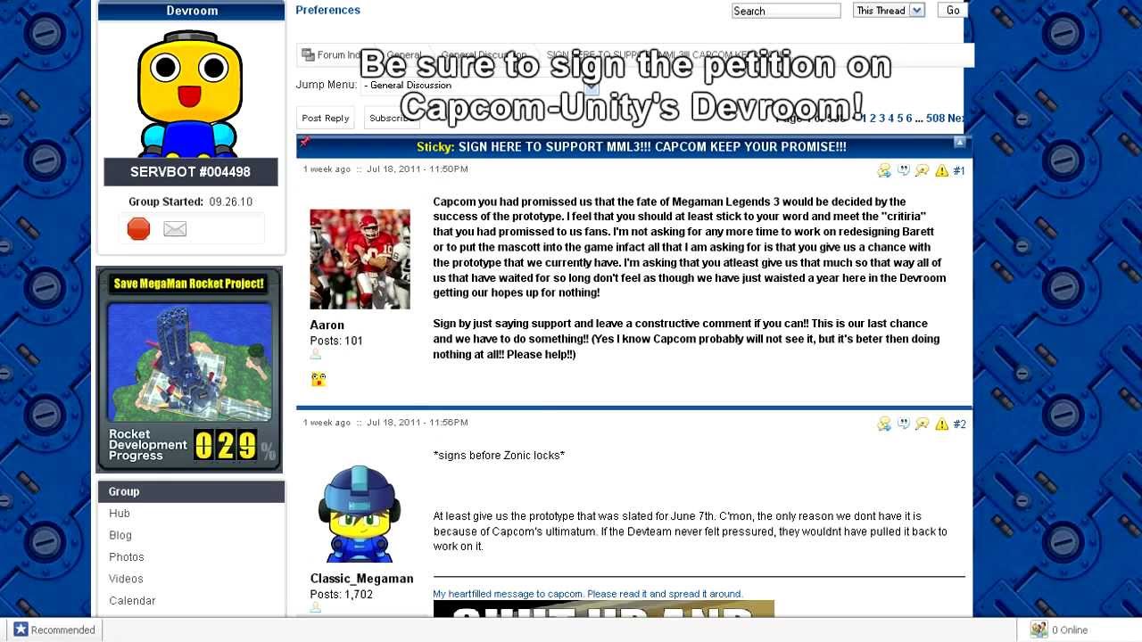 Let's Save Mega Man Legends 3!