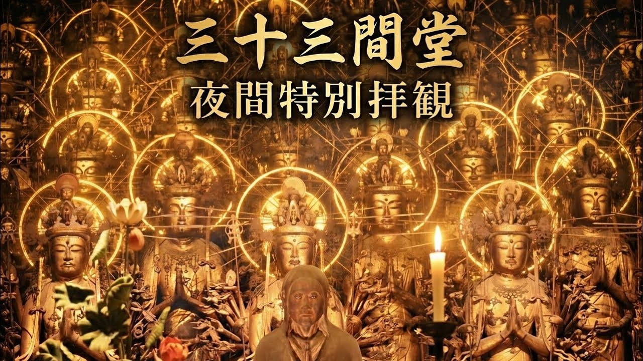 京都 三十三間堂 夜間特別拝観