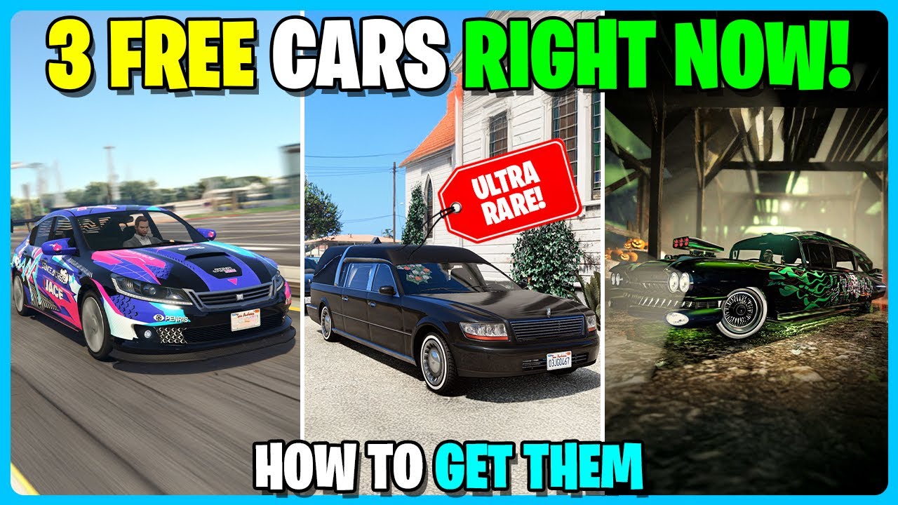 3 БЕСПЛАТНЫЕ МАШИНЫ В GTA 5 ОНЛАЙН ПРЯМО СЕЙЧАС! (Быстрые и лёгкие бесплатные машины)