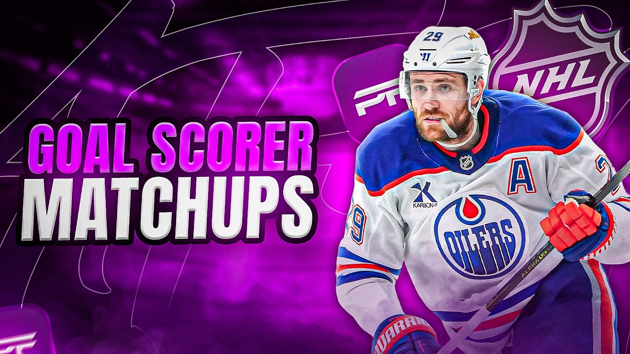 Propfinder Tutorial: NHL Goal Scorer Matchups Cheatsheet!