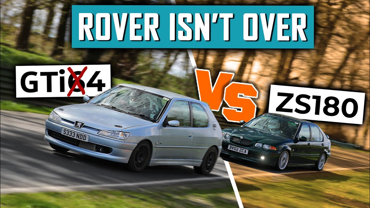 Насколько быстр новый ROVER Бена?! Узнаем в Кэдвелл-парке — MG ZS180 против Peugeot 306 GTi6!