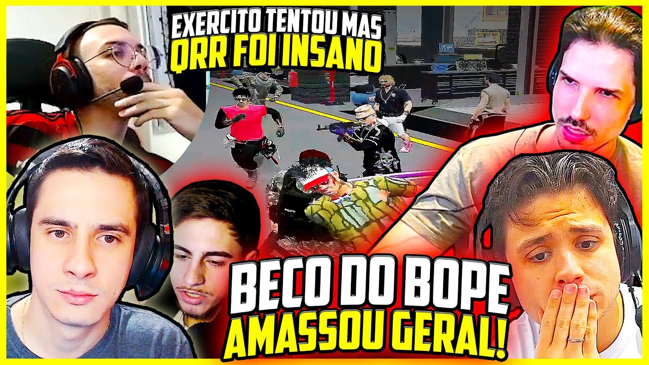 PAULINHO o LOKO não ACREDITOU!😱 FOI PRESO e QRR DO BECO DO BOPE FOI INSANO NA CAPITAL CITY GTA RP