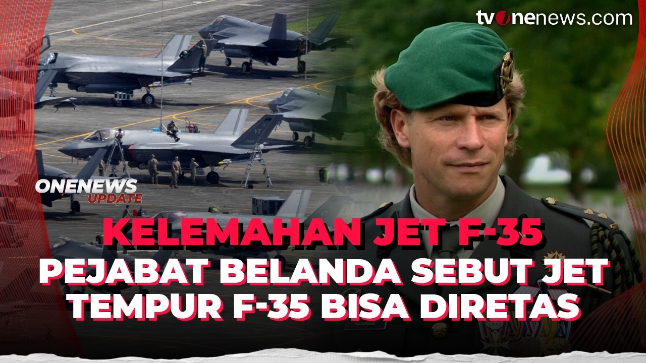 Pejabat Belanda Sebut Jet Tempur Siluman F-35 Bisa Diretas! Benarkah? | OneNews Update