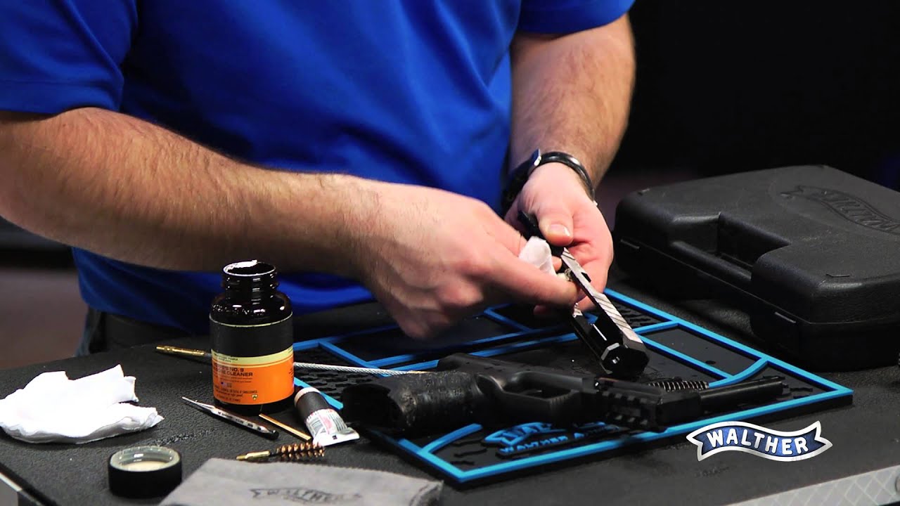 Walther PPX Field Stripping