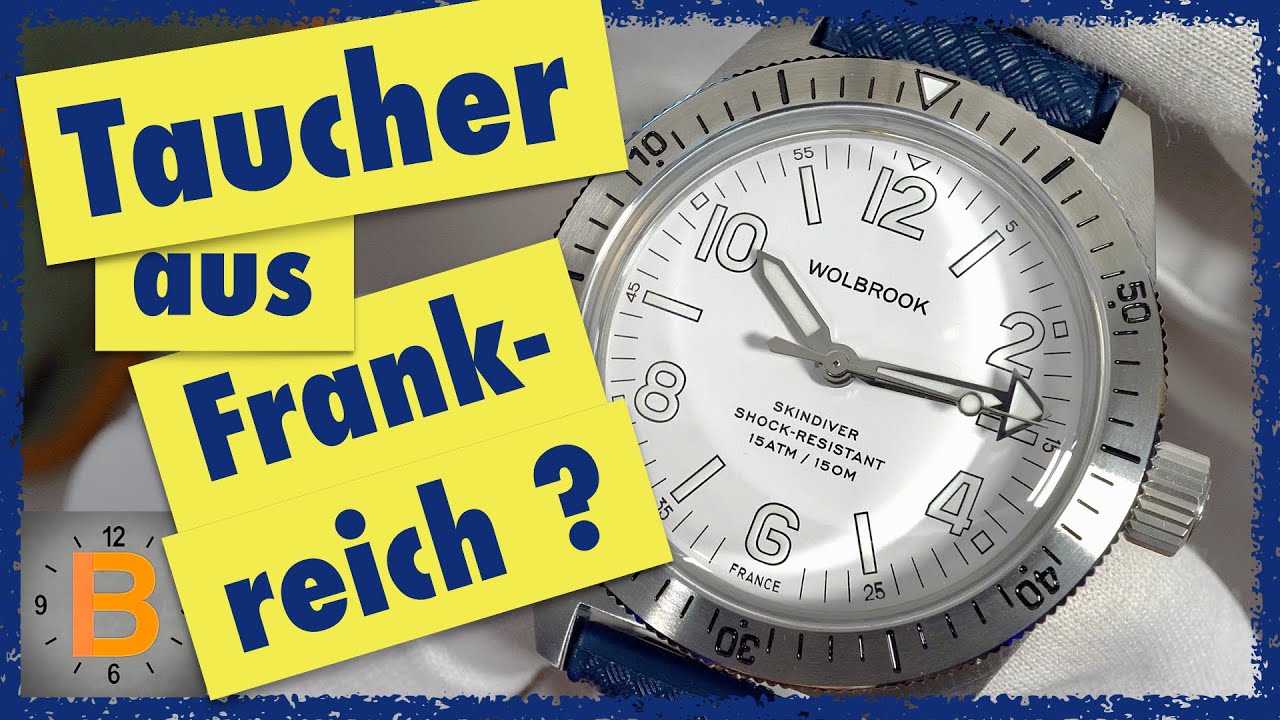 Wolbrook Skindiver - Mal eine Taucheruhr aus Frankreich