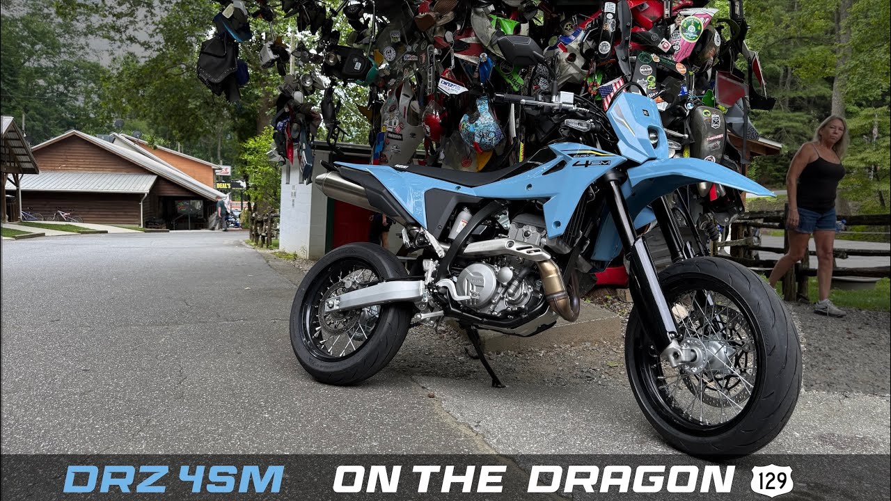 DRZ4SM Hits The Dragon