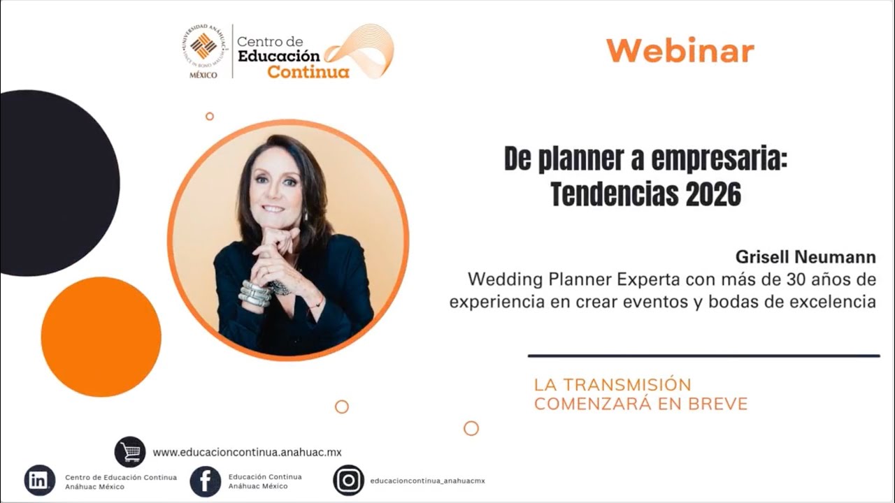 MasterClass: De planner a empresaria, con Grisell Neumann