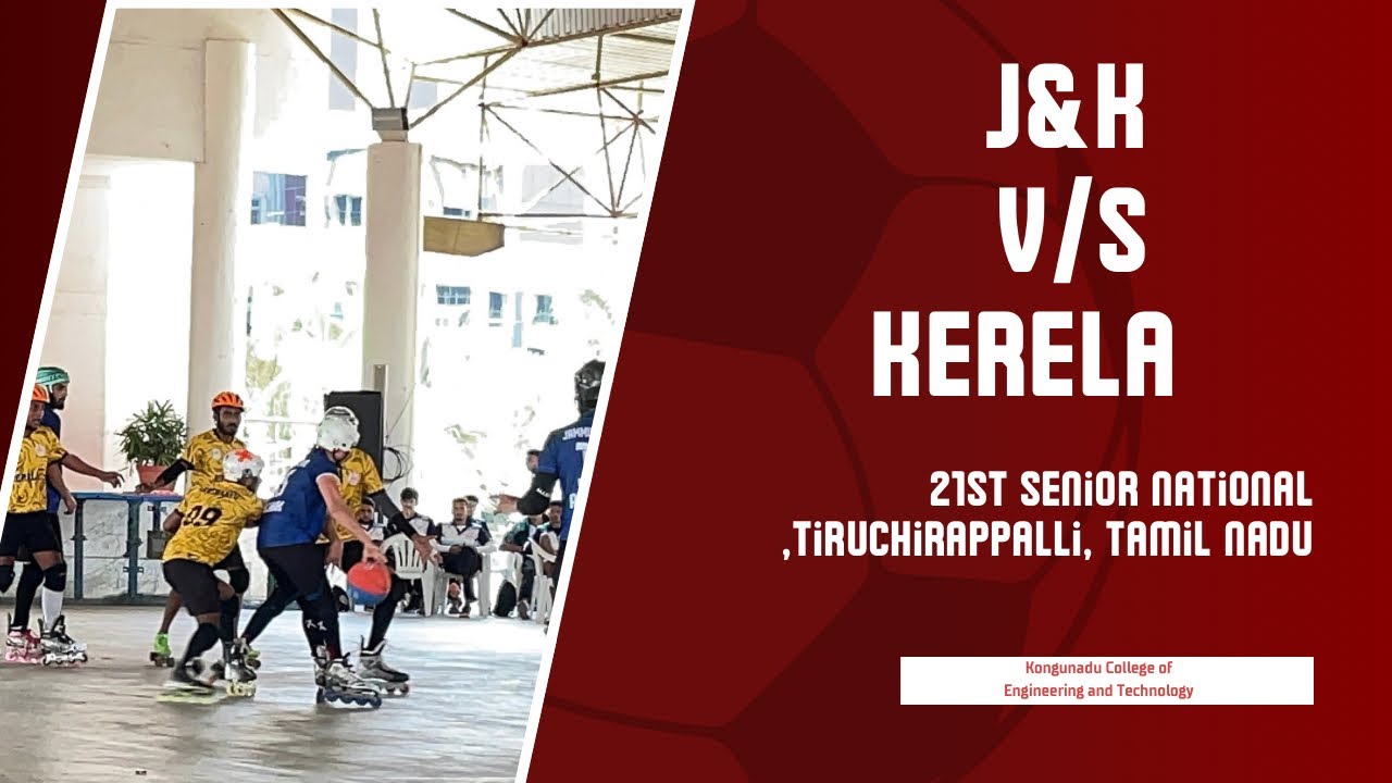 Jammu & Kashmir v/s Kerela | 21st senior national rollball championship 2024-25 #rollball