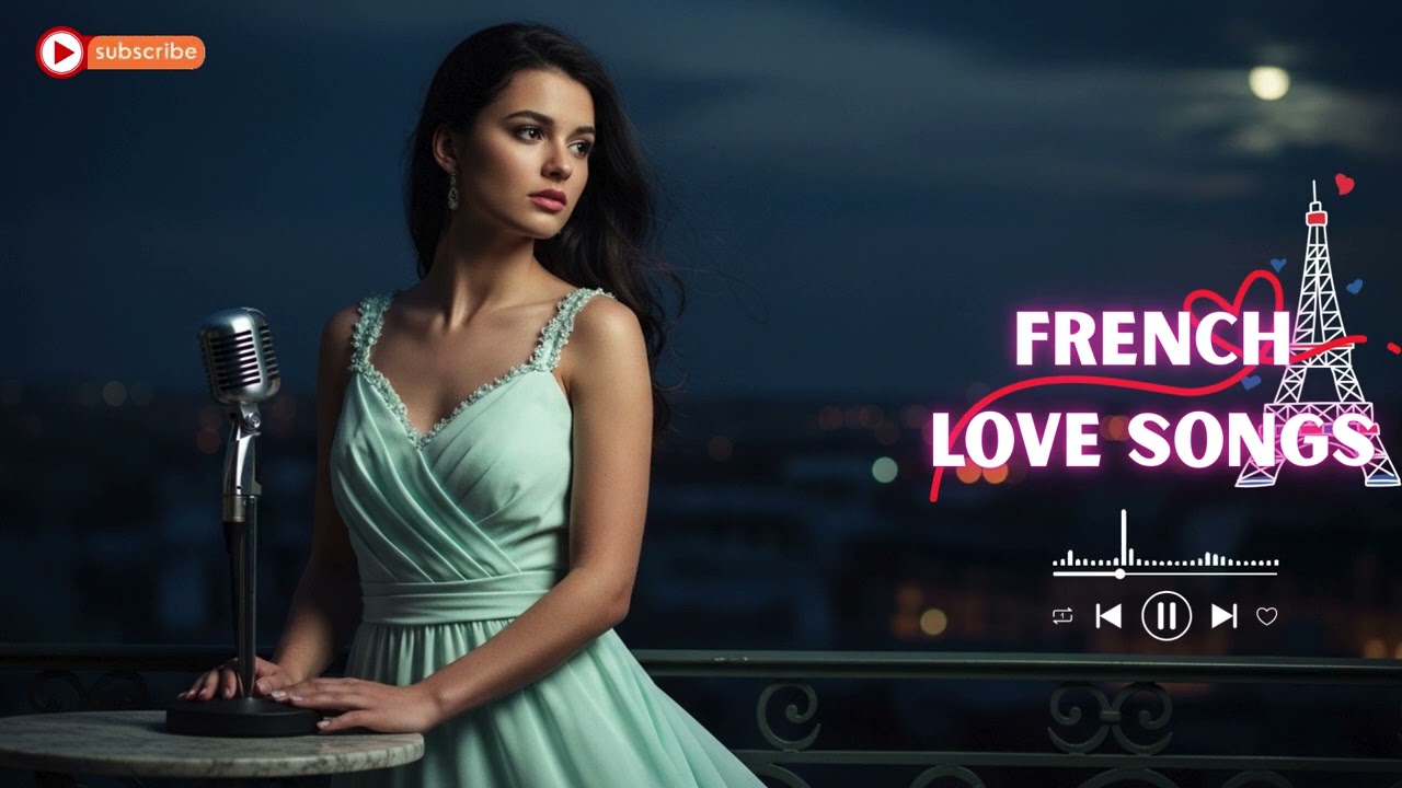 French Romantic Music Mix 💐 Gentle Paris Love Songs for Evening Serenity