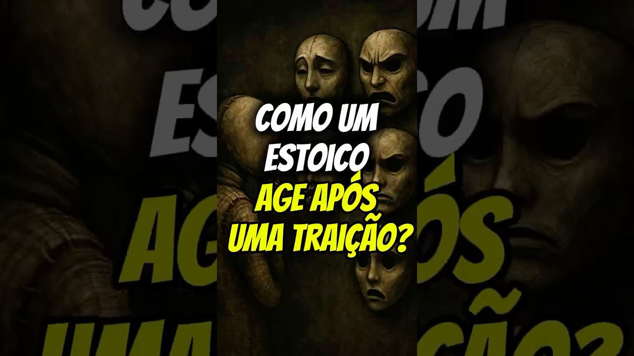 Como um Estoico Age ap&oacute;s uma Trai&ccedil;&atilde;o? #estoicismo #motivacional #sabedoriaemocional #filosofia