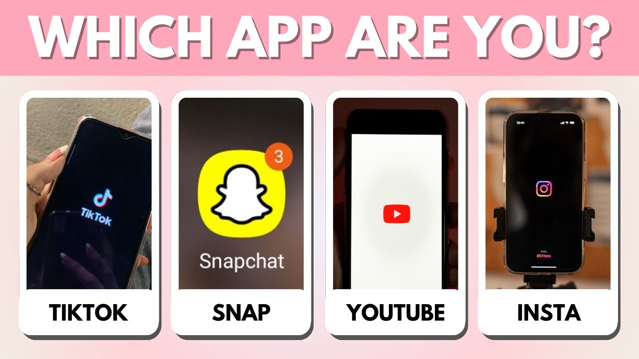 Which SOCIAL MEDIA Suits You? | Aesthetic Personality Quiz