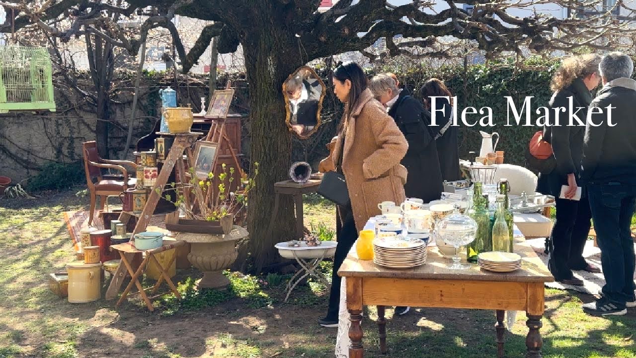 フランス蚤の市 マルシェ ボヘミアン | アンティーク 家具 古道具のブロカント | 骨董市・フリーマーケット・ヴィンテージ | 購入品紹介|リュネヴィル刺繍 オートクチュール | スイスの国境の街