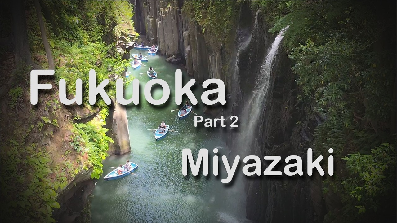Day Trip to Miyazaki & Kumamoto 🇯🇵 | Takachiho Gorge, Shrines & Ramen in Fukuoka