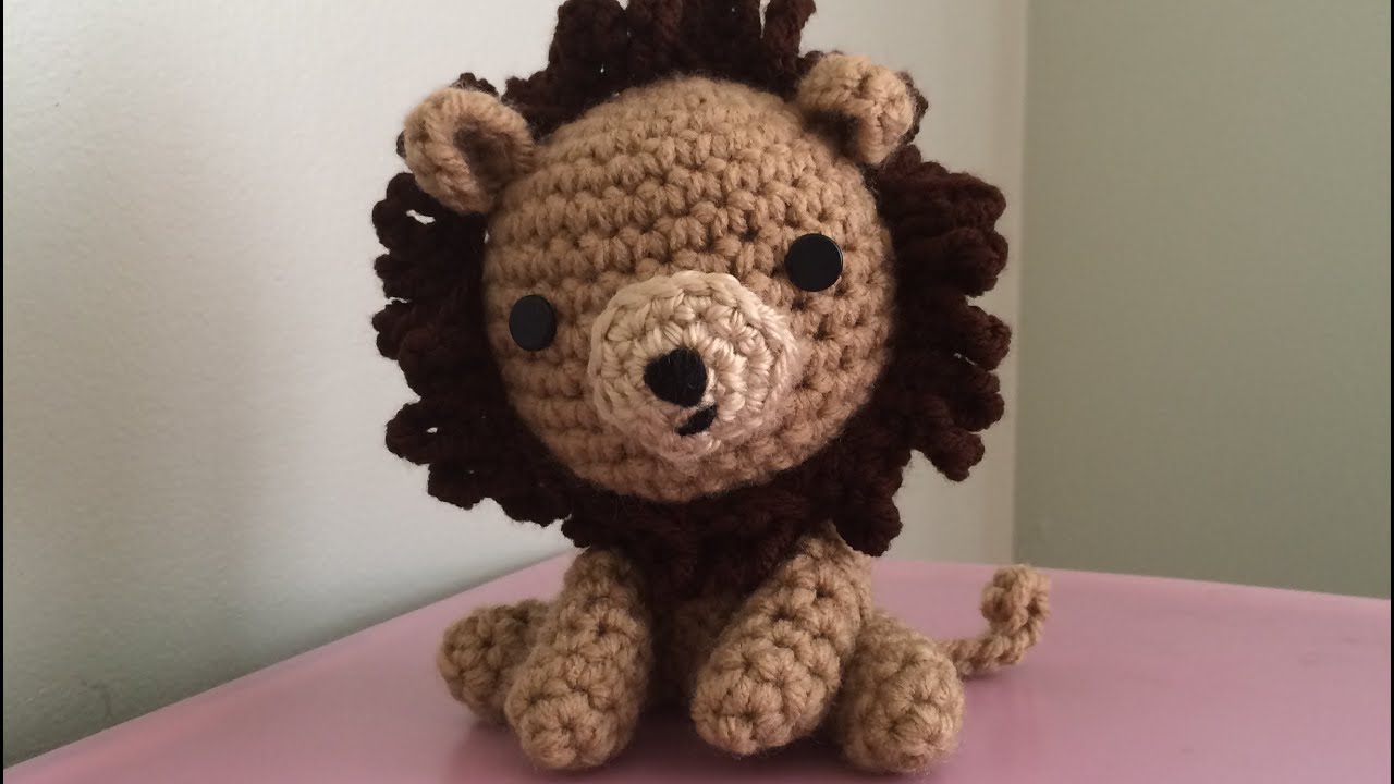 Tutorial on how to Crochet an Amigurumi Lion Part 1