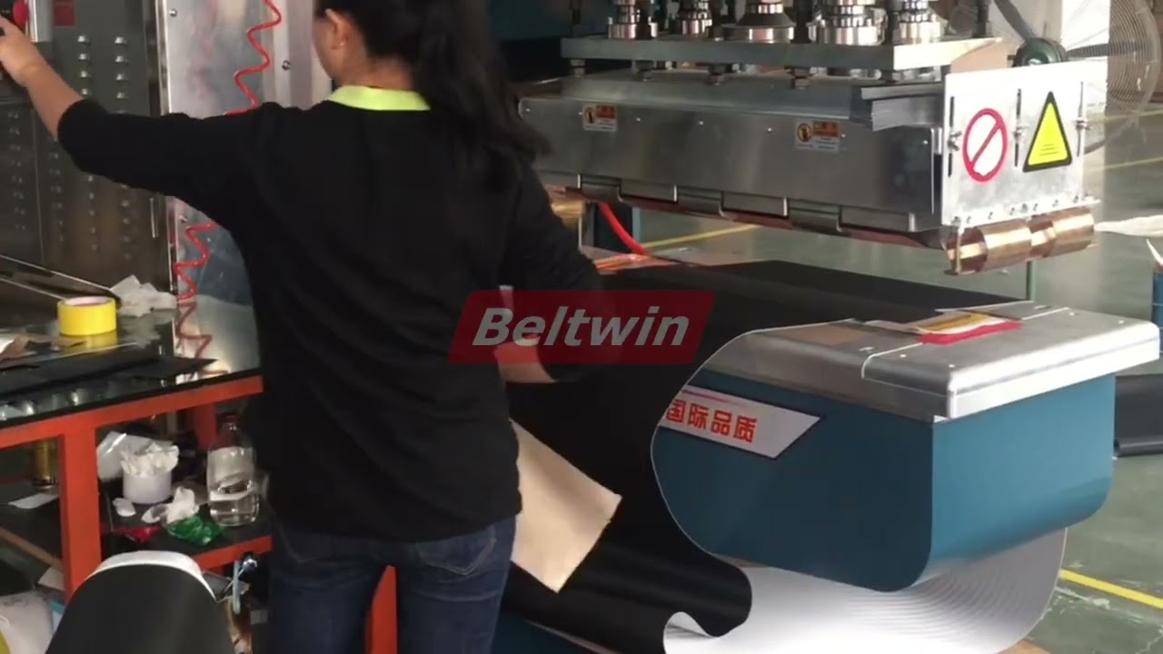 Beltwin High frequency machine for jointing treadmill running belt