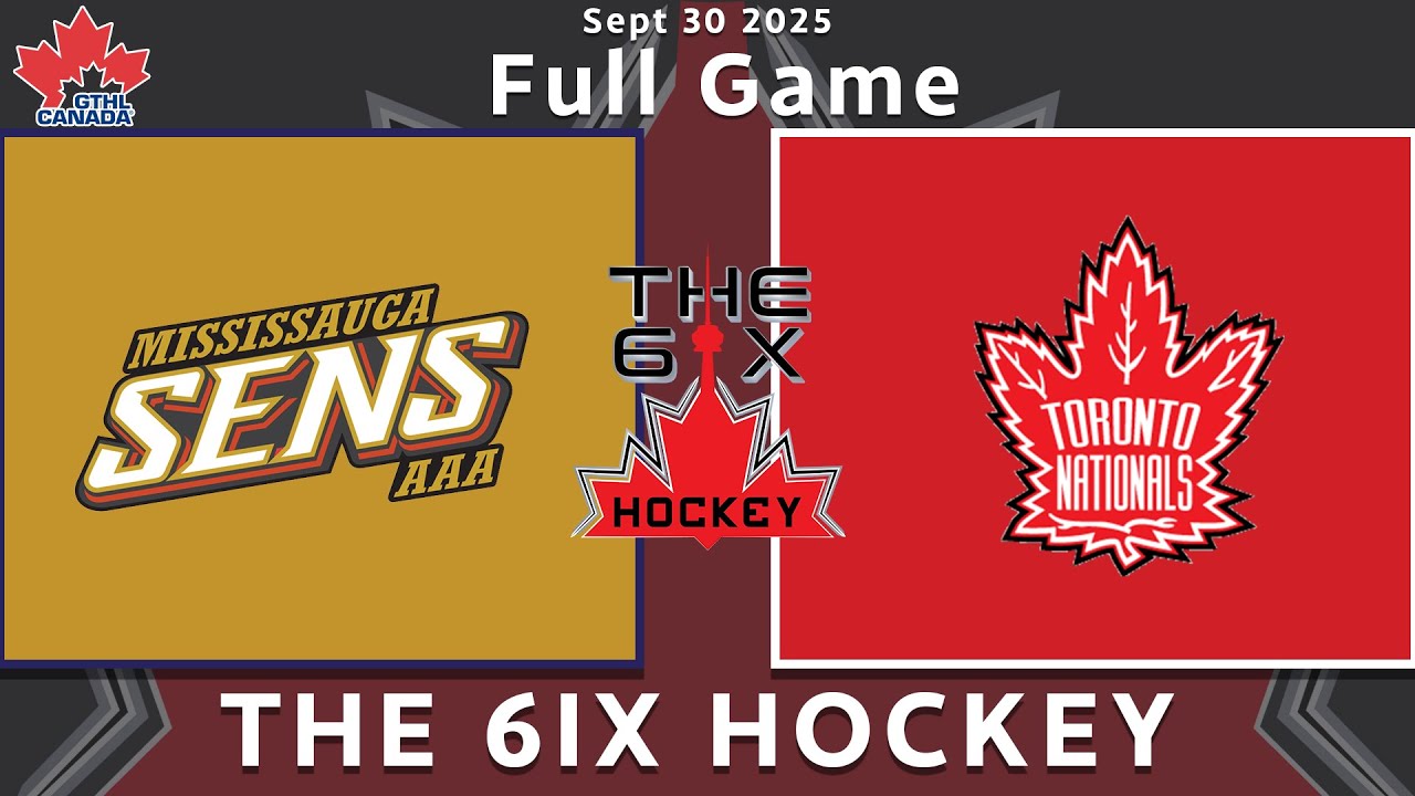 The 6ix Hockey Featured Game: Toronto Young Nationals vs Mississauga Senators GTHL U16AAA '10