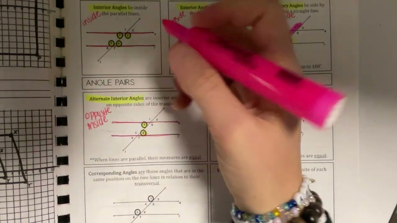 Angle Vocabulary