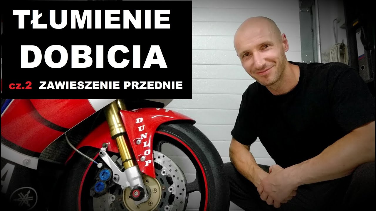 Zawieszenie motocyklowe - TŁUMIENIE DOBICIA cz.2 | Regulacja przodu