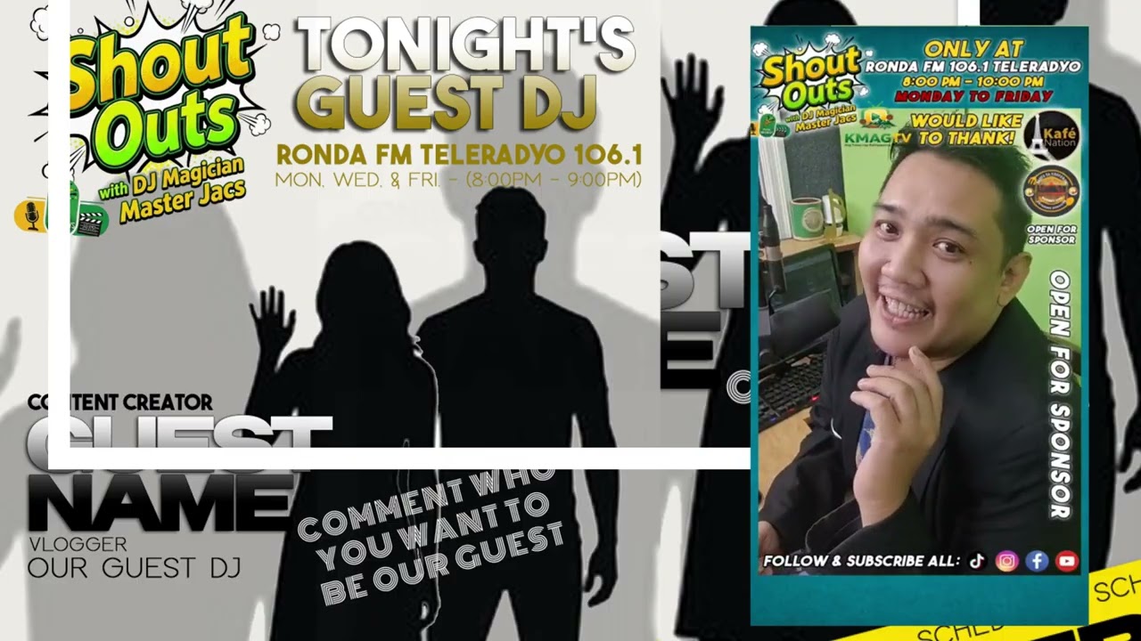 Shout Outs Ep02 - PART 01 with DJ Tom Sawyer and April Vicente
