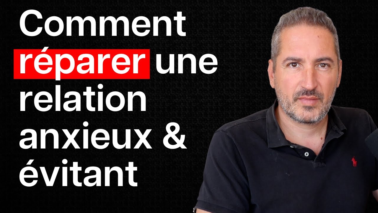 Comment réparer une relation anxieux/évitant (et quand partir)