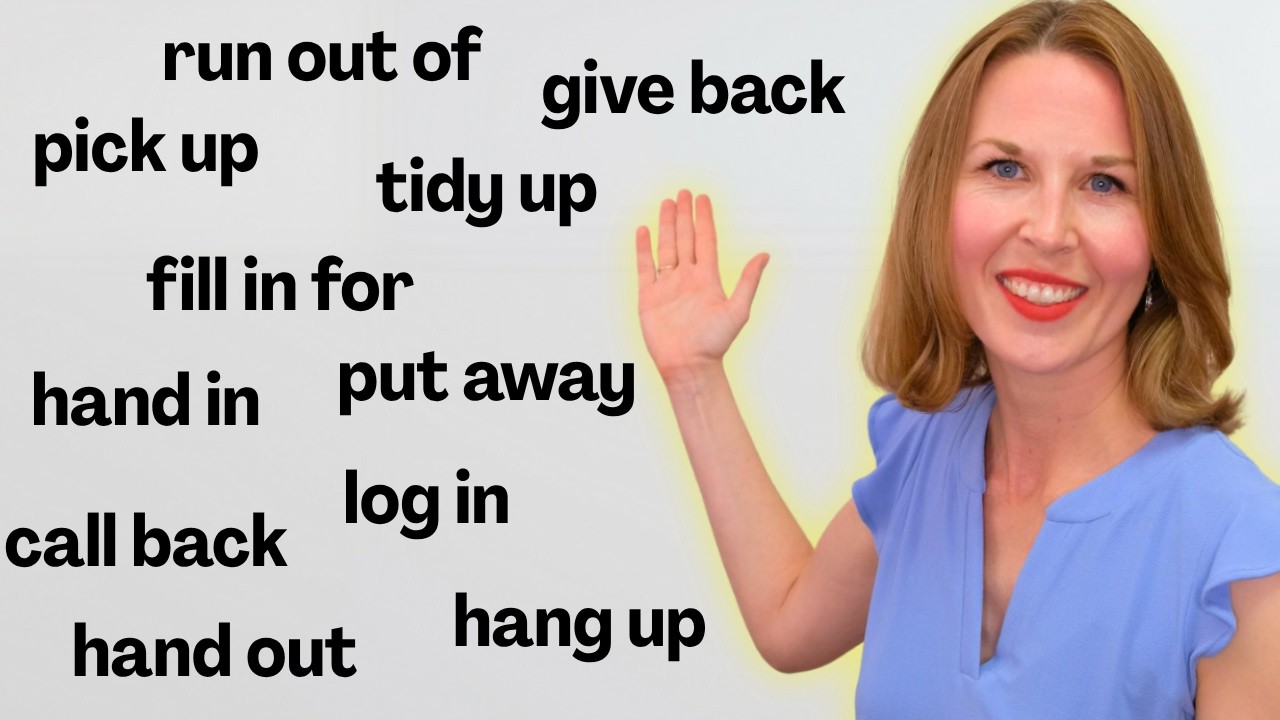 23 Easy English Phrasal Verbs for Beginners