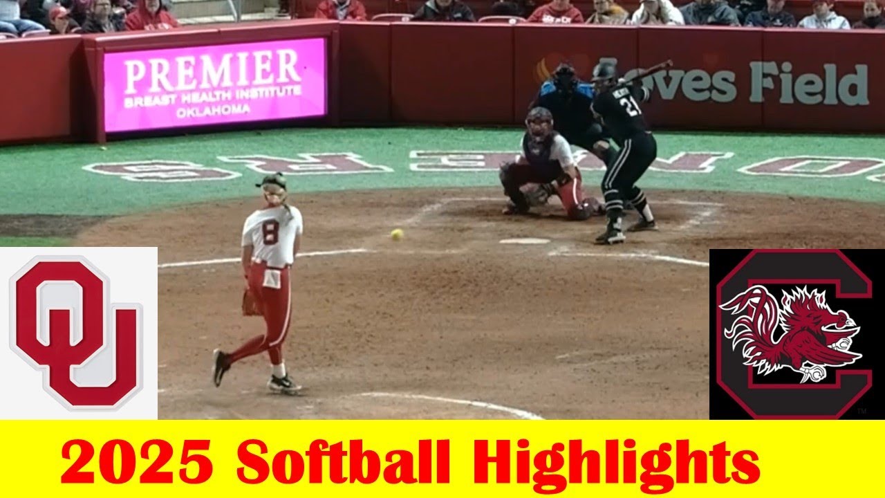 #10 South Carolina vs #1 Oklahoma Softball Game Highlights 3 7 2025