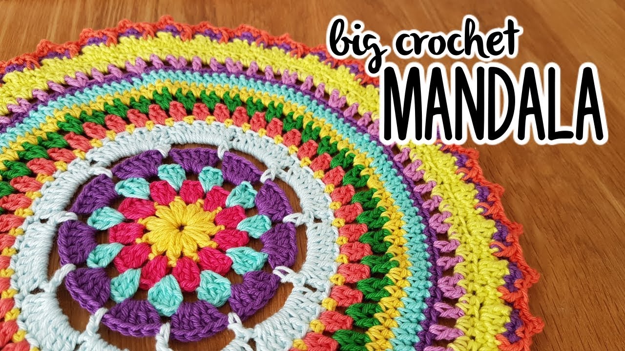 How to crochet MANDALA &hearts; CROCHET LOVERS